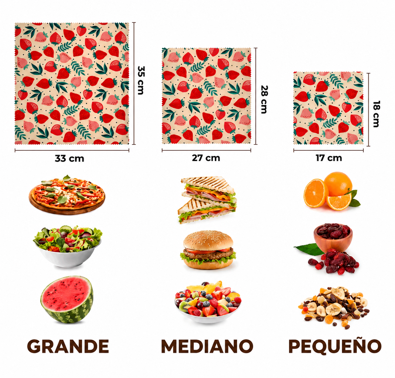 Envoltura alimentaria Vandryo - Mantén tus alimentos frescos durante más tiempo